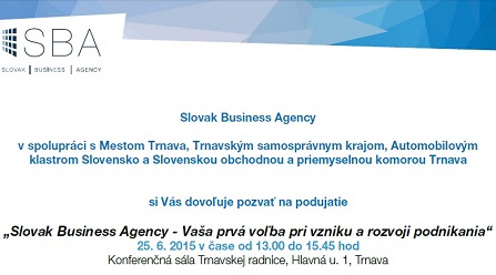 Slovak Business Agency – Vaša prvá voľba pri vzniku a rozvoji podnikania